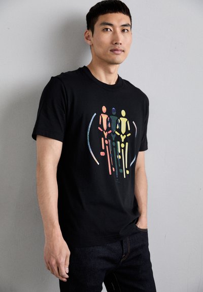PS Paul Smith MENS BIKES - T-shirt con stampa - blacks