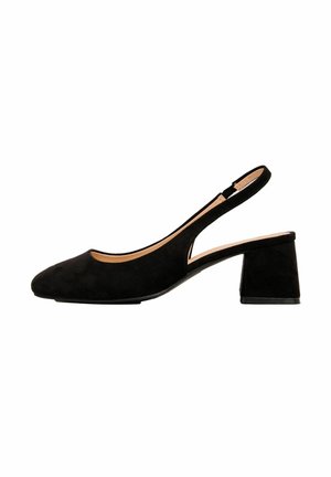 Friends Like These REGULAR FIT - ROUND TOE LOW BLOCK HEEL COURT - Klasszikus sarkú cipők - black
