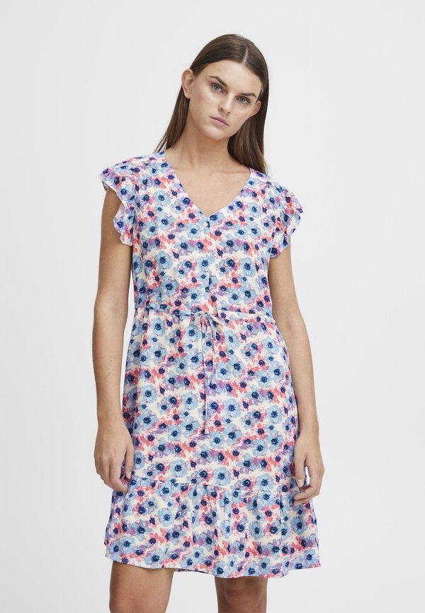 IHVERA - Shirt dress - multi flower aop