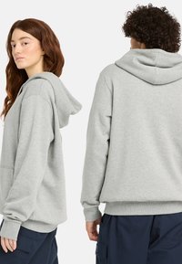 Timberland SMALL LOGO - Hoodie - medium grey heather