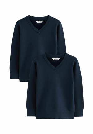 Clarks REGULAR FIT UNISEX SCHOOL granatowy