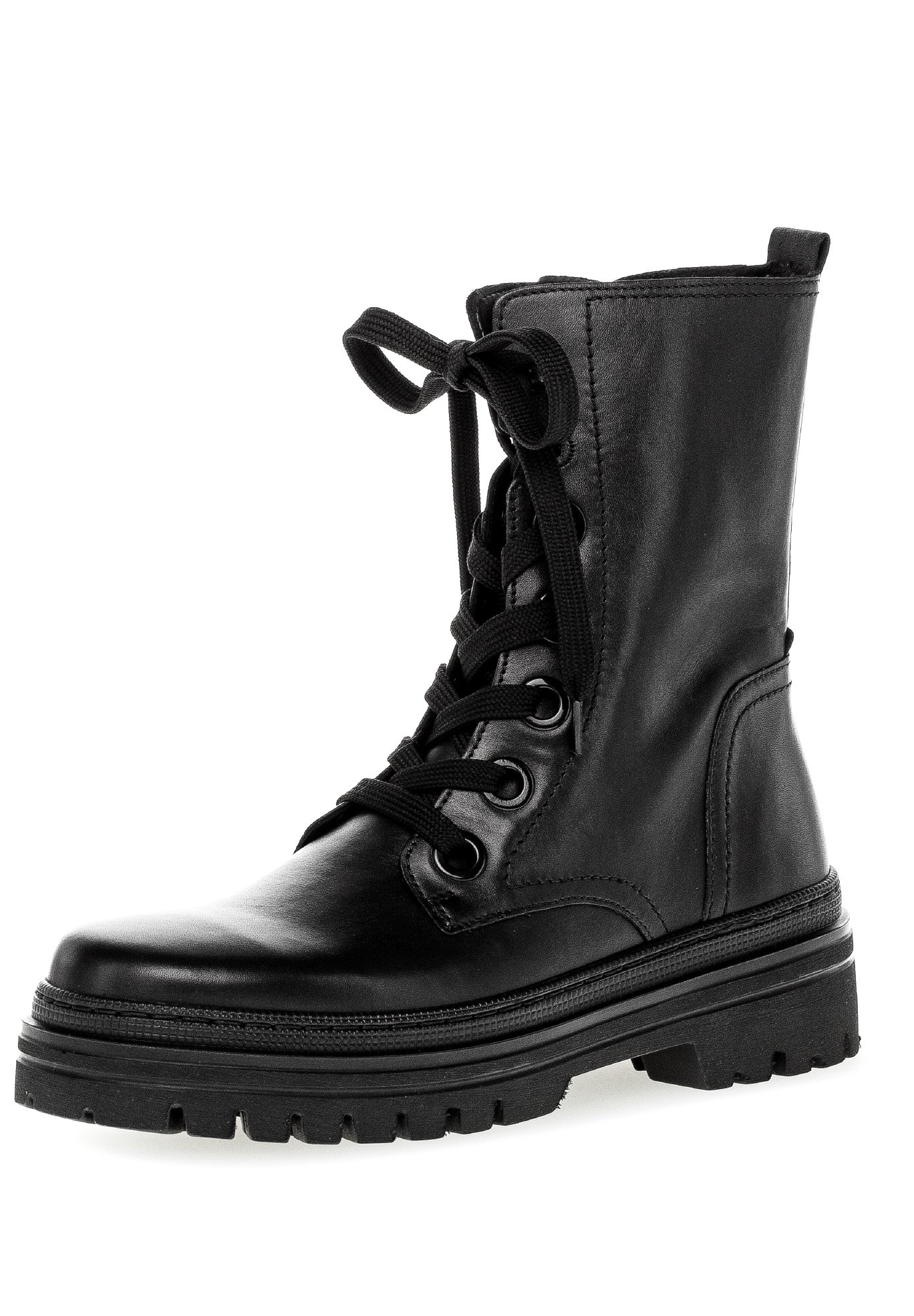 Schuhfachmann Gabor Stiefeletten Schwarz Zum SchnÃ¼ren