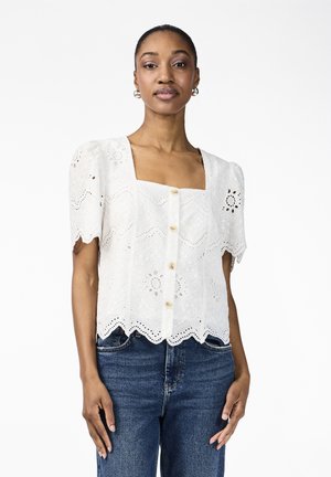 YAS YASFREJA - Blouse - star white