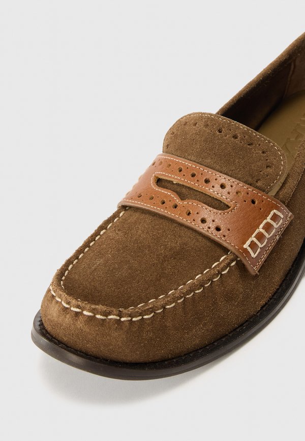 DEVON - Slip-ons - dunkel braun3
