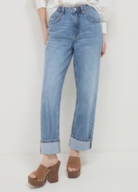 Calliope Jeans a sigaretta - blu denim medio