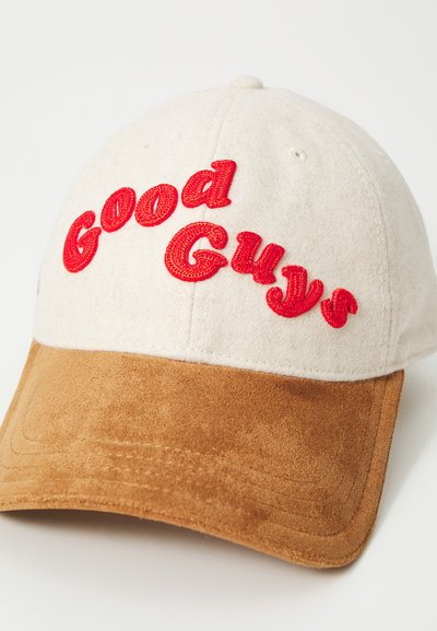 GCDS GOOD GUYS BASEBALL HAT UNISEX - Cap - ivory