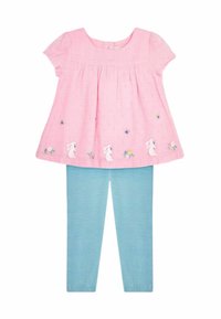 JoJo Maman Bébé - 2-PIECE  SET  - REGULAR FIT - Punčochy - pink bunny Miniatura obrázku 1