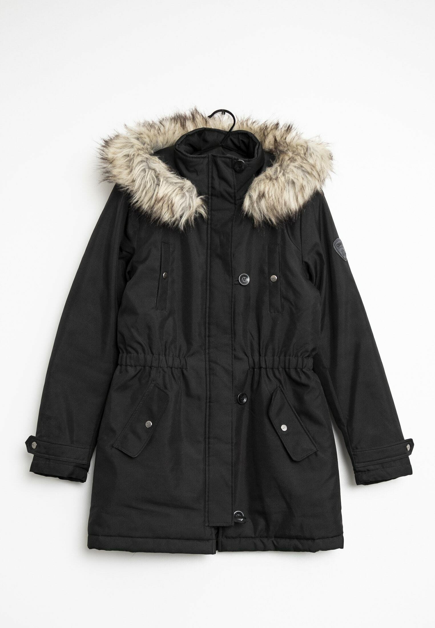 Only Winterjacke Schwarz Only Jacke Schwarz Winter Steppjacke