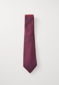 POLKA DOT TIE - Cravată - wine