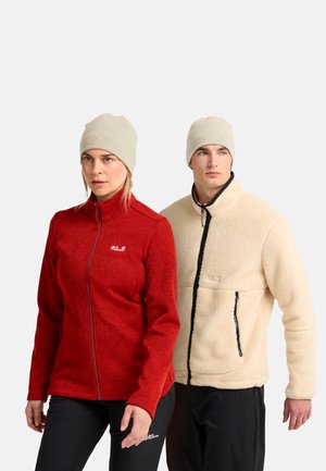 Jack Wolfskin, REAL STUFF BEANIE UNISEX - Mütze - oyster
