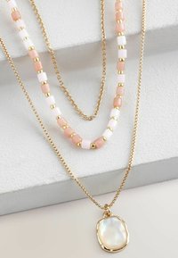 LAYER BEADED SET - Nyaklánc - gold tone