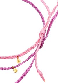 Elli 2ER SET - Ankelkæder - pink