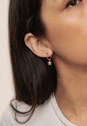 Hey Happiness, CHUNKY DAISY - Pendientes - rose gold-coloured