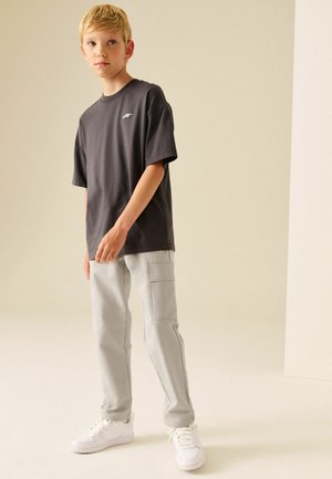 Next, SLIM TAPERED UTILITY CARGOS - Kapsáče - ecru