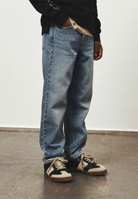 Name it Tiesaus kirpimo džinsai - dark blue denim