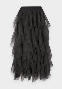 ONLSKY GLITTER SKIRT - A-vonalú szoknya - magnet
