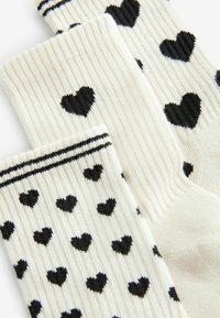 Next HEARTS 3 PACK - Sokid - black cream
