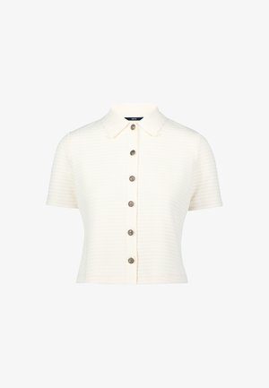 zero MIT KNOPFLEISTE - Overhemdblouse - eggnog