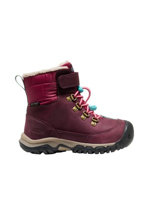 Keen, KEEN KINDERSCHUHE C KANIBOU WP UNISEX - Snowboot/Winterstiefel - fig pink lemonade