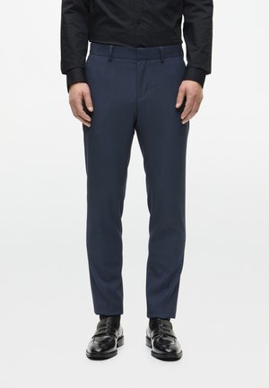 SIMEON TROUSERS - Pantaloni eleganti - 680599/1 blue birdseye