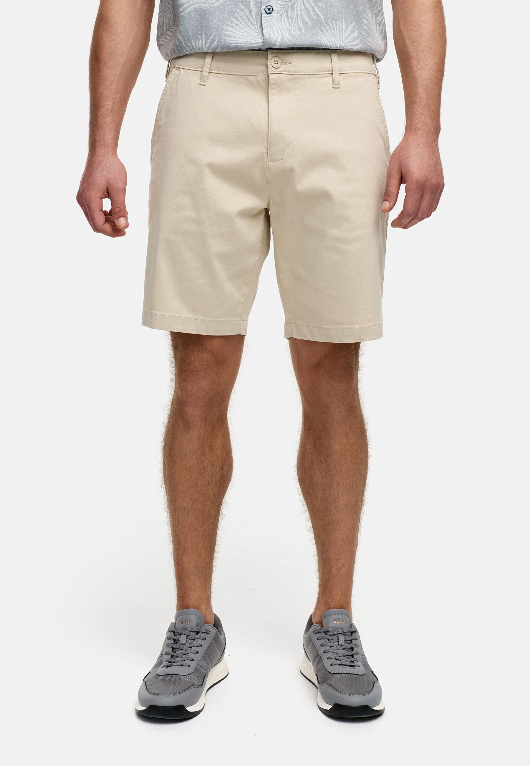 Indicode Uomini INMonroe Cargo Shorts | Bermuda Pantaloncini Cargo Inclusa Cintura in Cotone Amber S