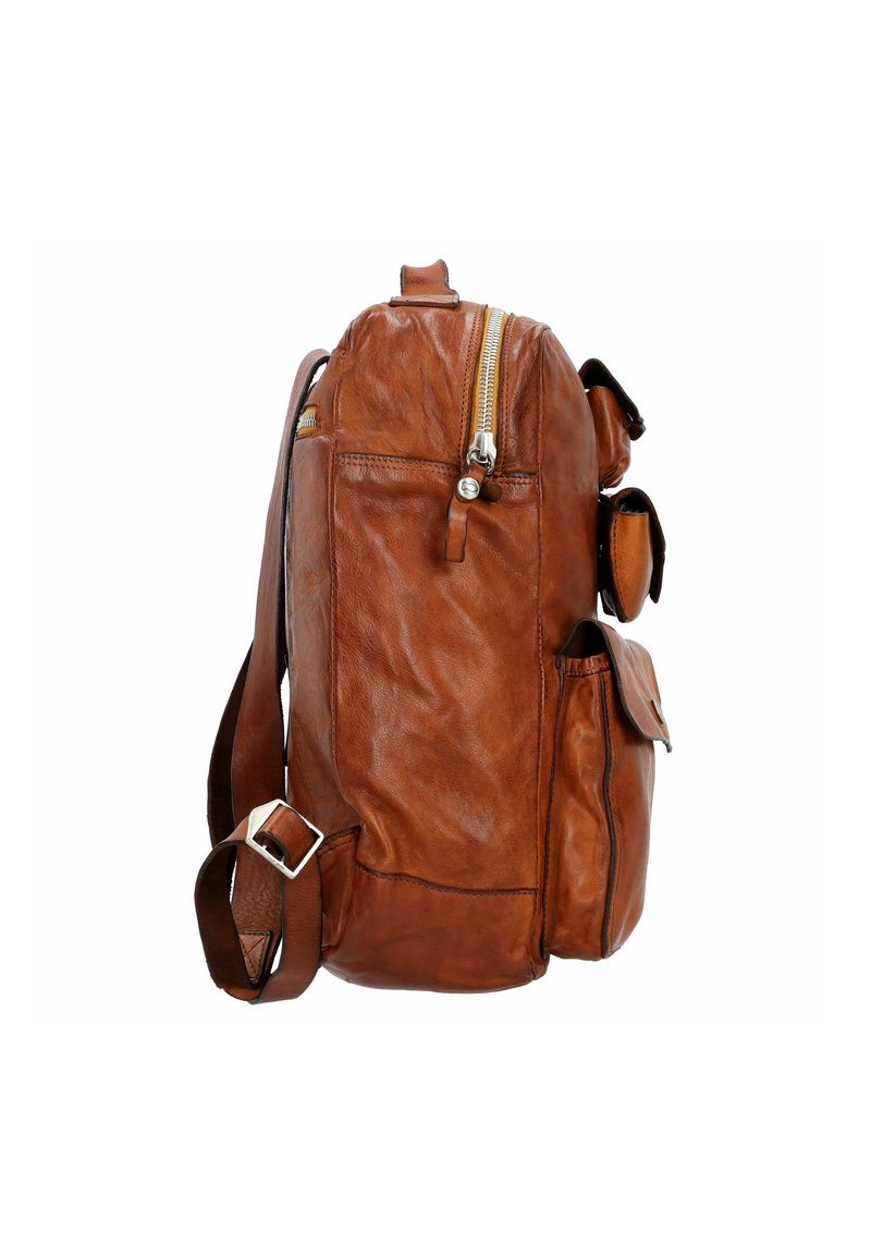 Campomaggi Sac à dos 13″ cuir de vache finement grainé cognac - C021530NDX2298C1502 – WARDOW