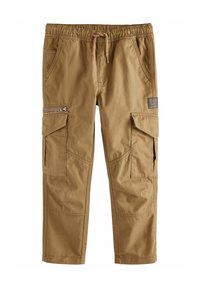 Next - CARGO TROUSERS - Cargobyxor - tan brown Miniatyrbild 1