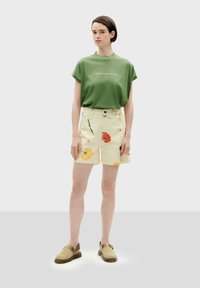 Thinking Mu HERE COMES THE SUN - T-shirt print - olive green