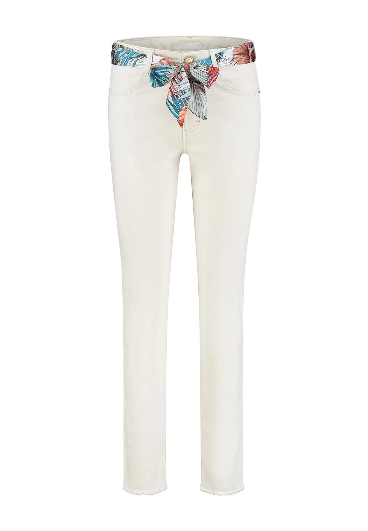 ParaMi KIM - Straight leg jeans - off white/crème - Zalando.nl