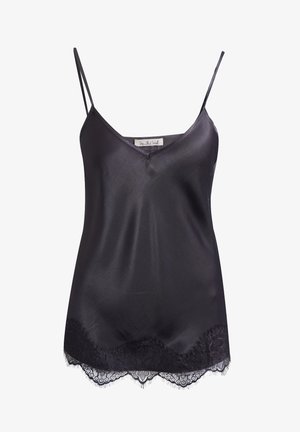 Smith&Soul, LACE TOP - Top - dark choc