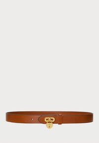 Padlock Leather Belt - Belt - brown