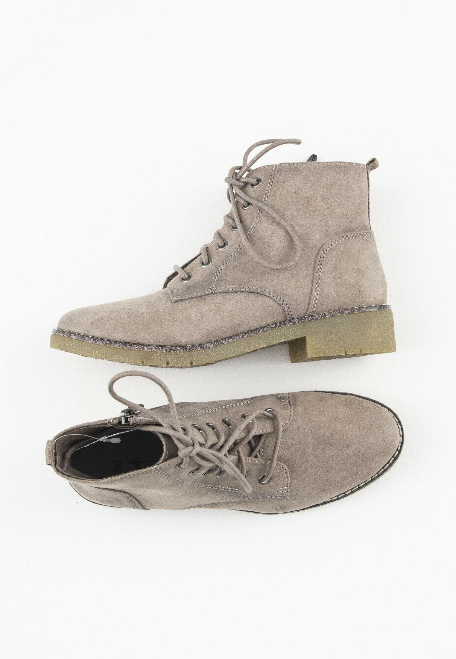 Tamaris Botines con cordones - beige - Zalando.es