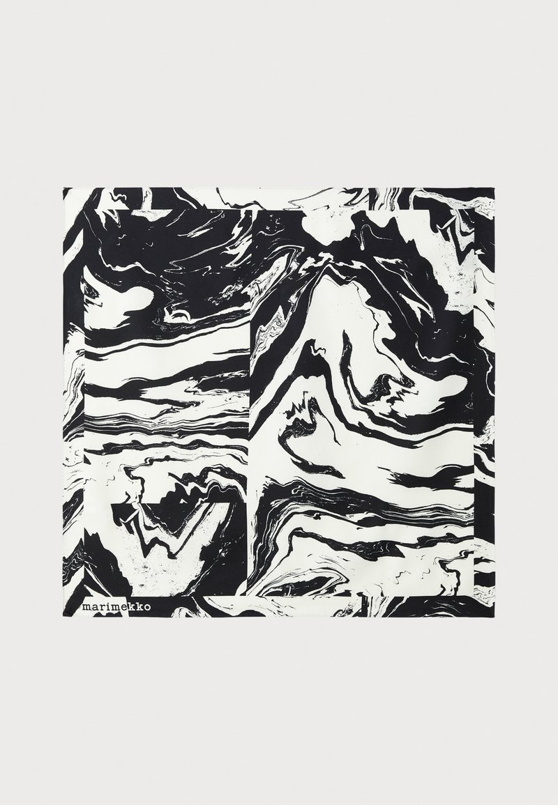 Marimekko LAUHTUA MARRAS - Foulard - black/off white