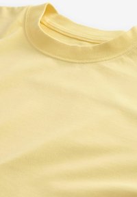 Next HEAVYWEIGHT - Tricou basic - yellow garment dye
