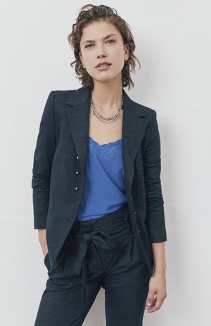 PLAIN NAVY MI-LONG - Blazer - navy blue