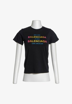 Balenciaga, T-SHIRT BLACK - T-shirt imprimé - black