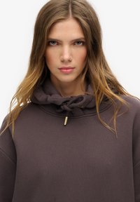 Superdry & Co TATTOO RHINESTONE - Robe de jour - carbon black