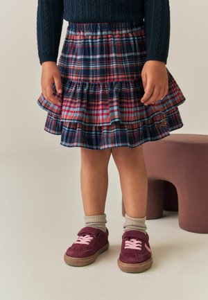 Next, REGULAR FIT - PULLON RARA SKIRT - A-line skirt - navy red check