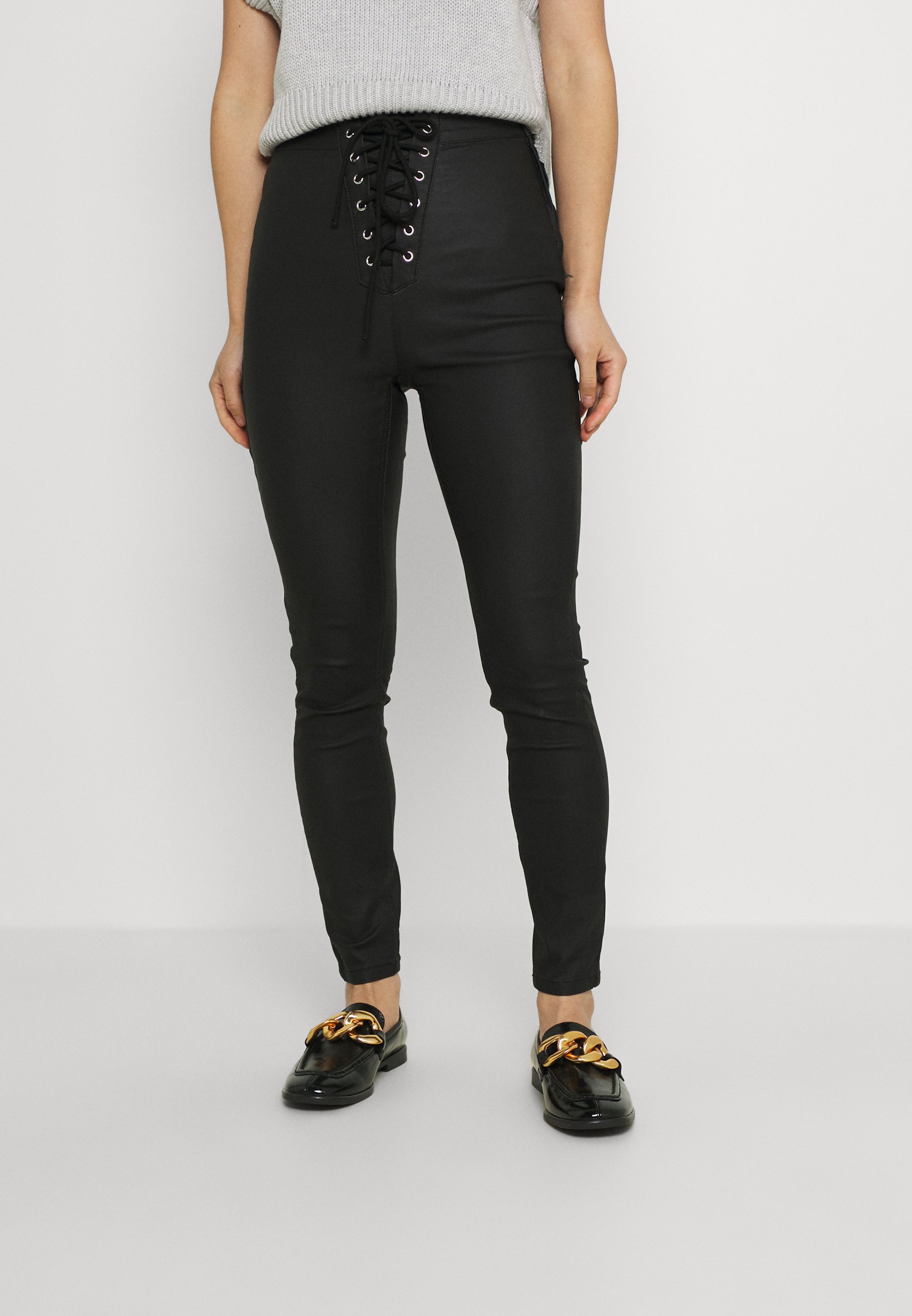 Missguided Petite VICE COATED - Jeans 