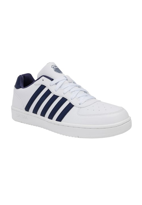 Baskets K.Swiss En Cuir Suédé Bleu Et Blanc - Pointure US 9.5 (EU 42.5) - Neuf Avec Emballage - Modèle 2020