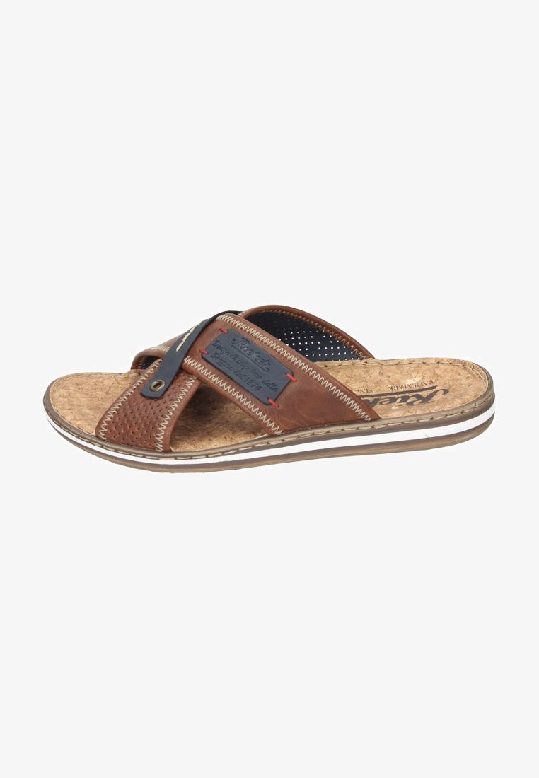Rieker Ciabattine - marron/denim