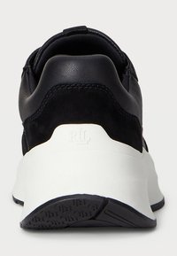 Lauren Ralph Lauren FRANKY SNEAKERS LOW TOP - Αθλητικά παπούτσια - black/black