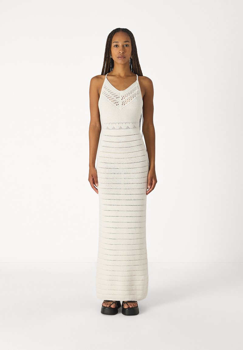 Gina Tricot DRESS - Dolga obleka - offwhite