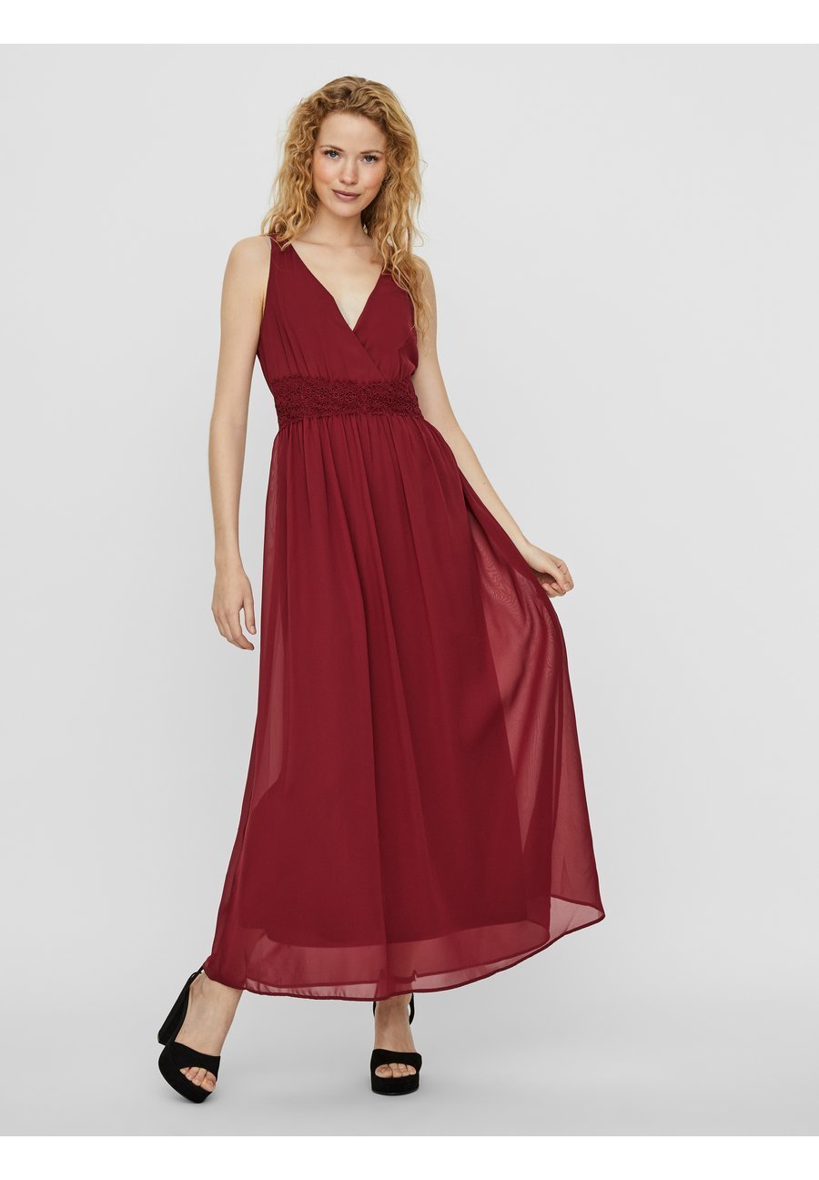 robe zalando rouge