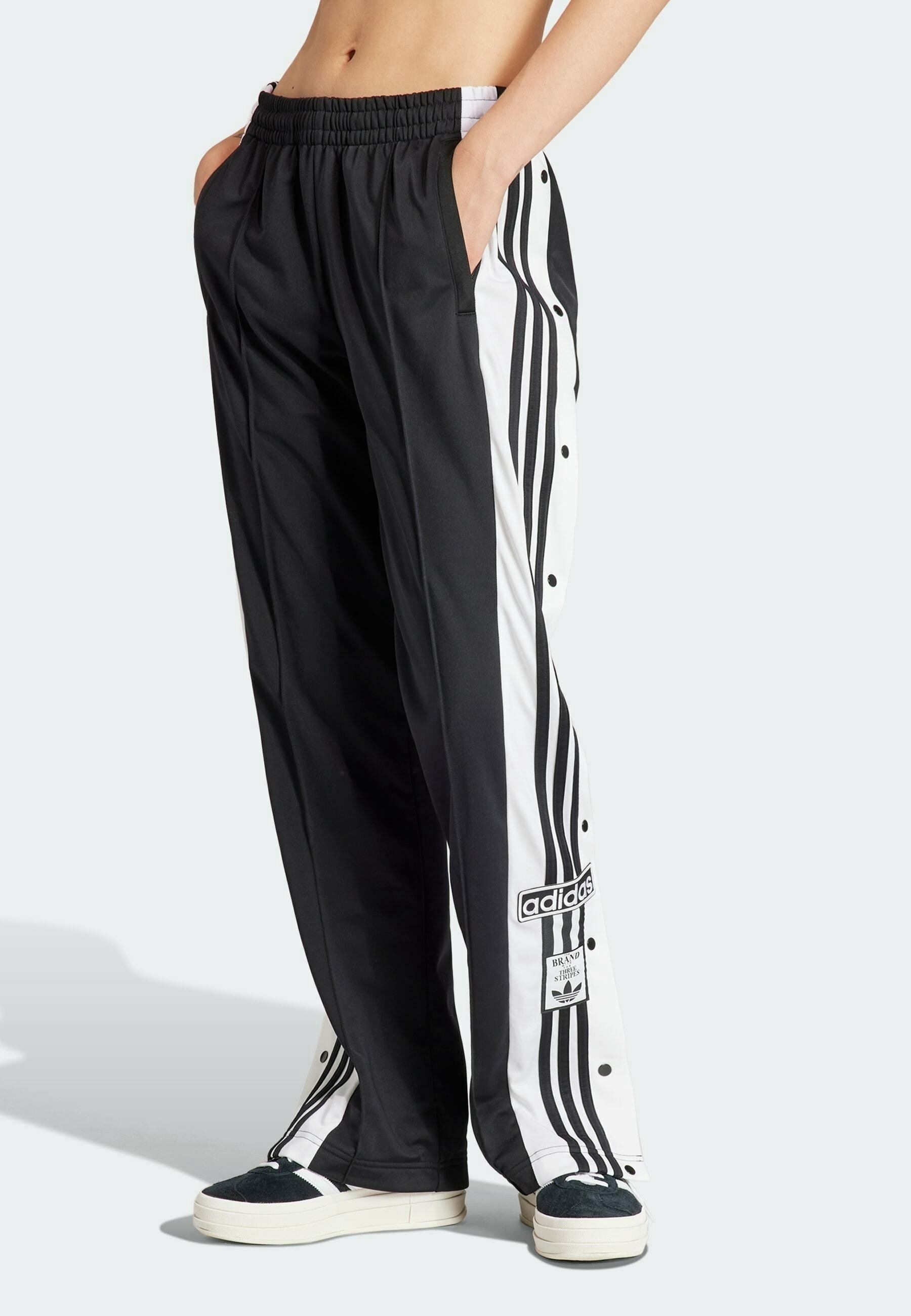 Pantaloni Tuta Adidas Pantaloni Adidas Con Bottoni Laterali Donna