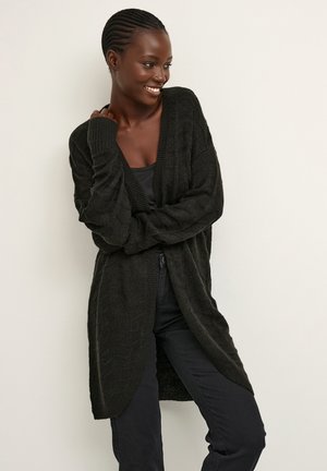 Kaffe KAEMRIA KNIT CARDIGAN - Gilet - black deep