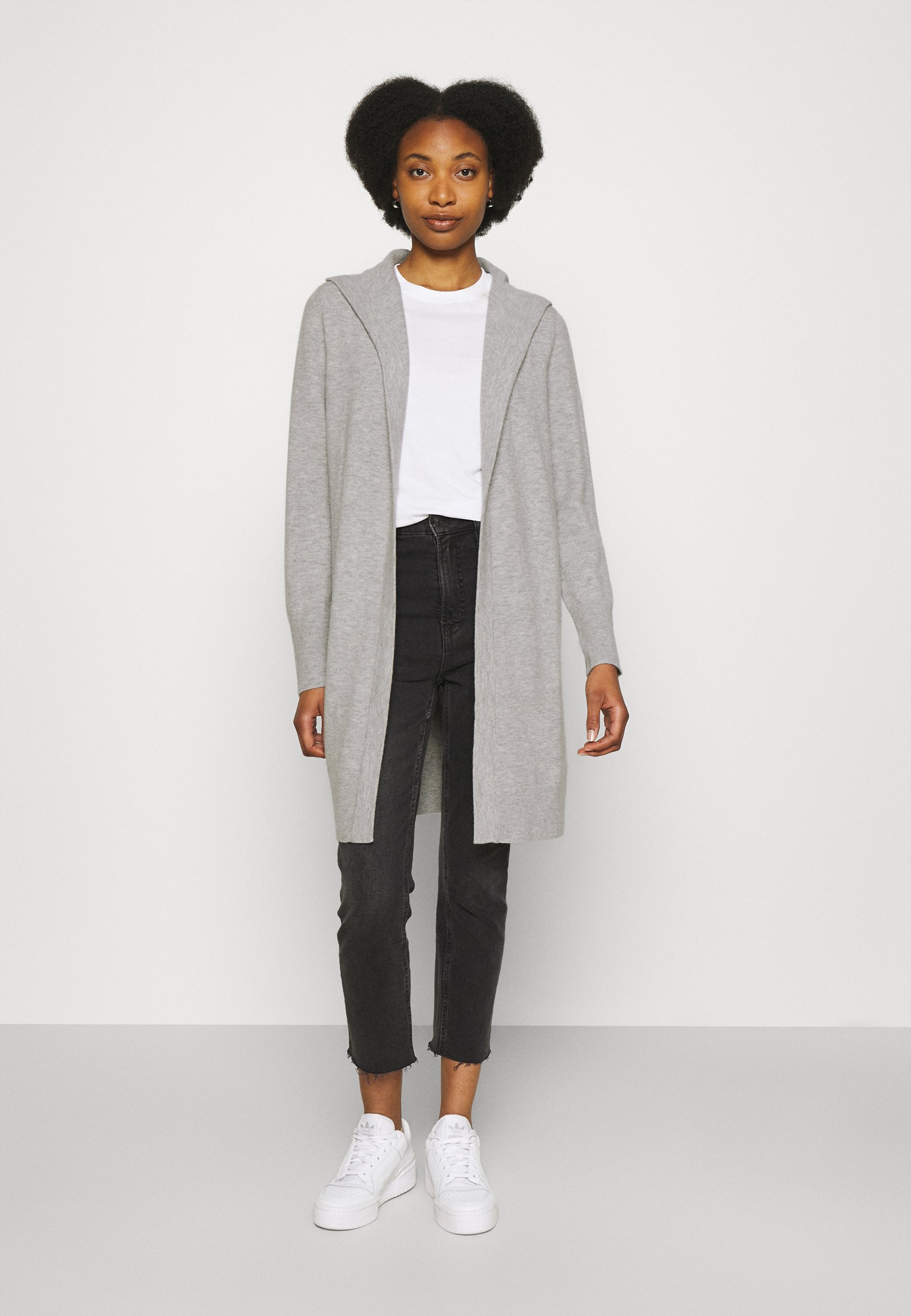 stone long cardigan
