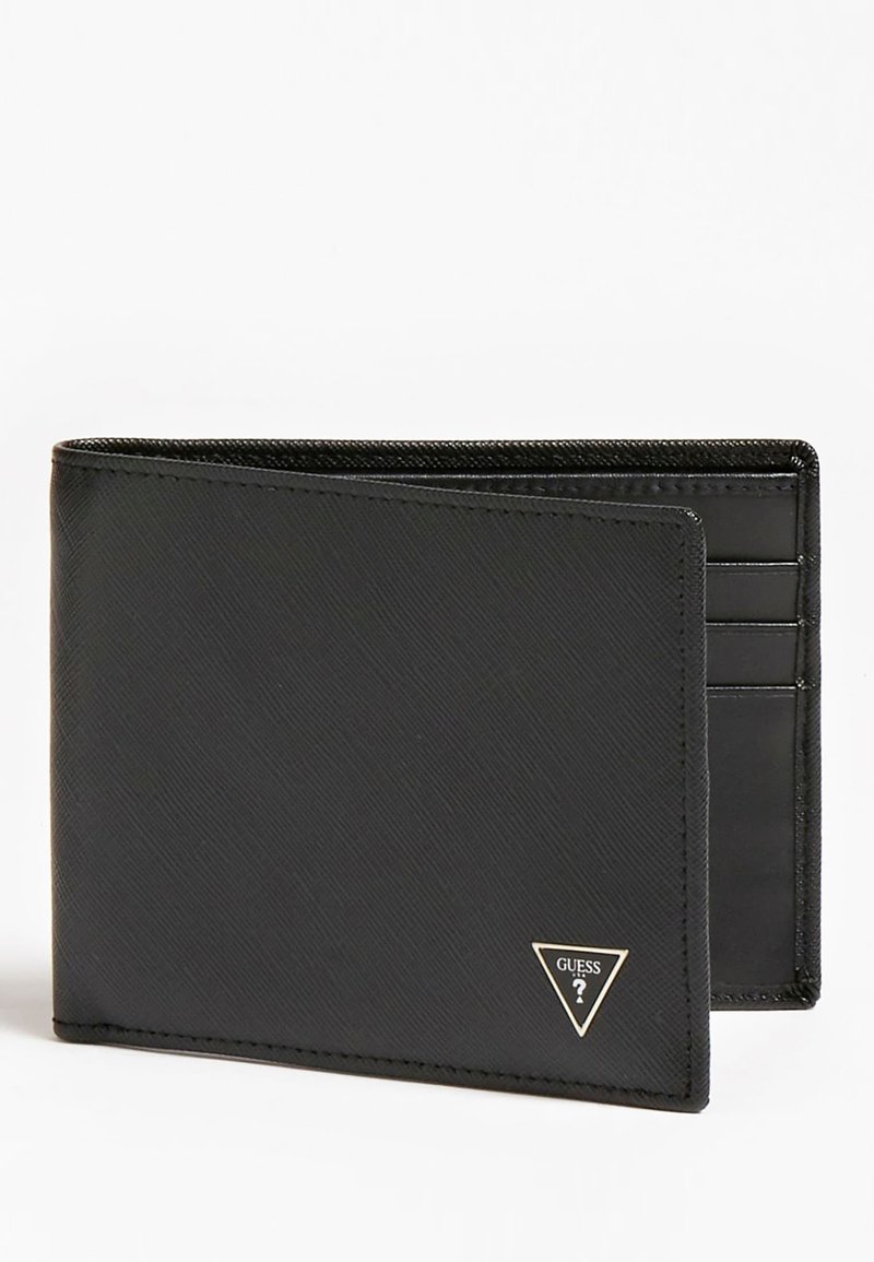 Guess CERTOSA FLAT BILLFOLD Wallet black Zalando.co.uk