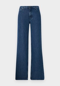 YOLANA  - Wide leg - mid blue