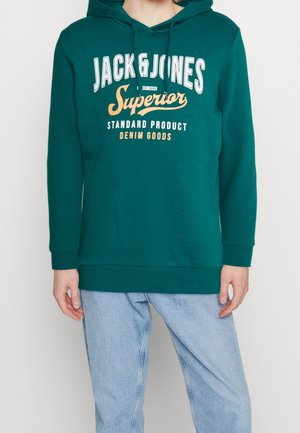 Jack & Jones Jersey con capucha - dark green
